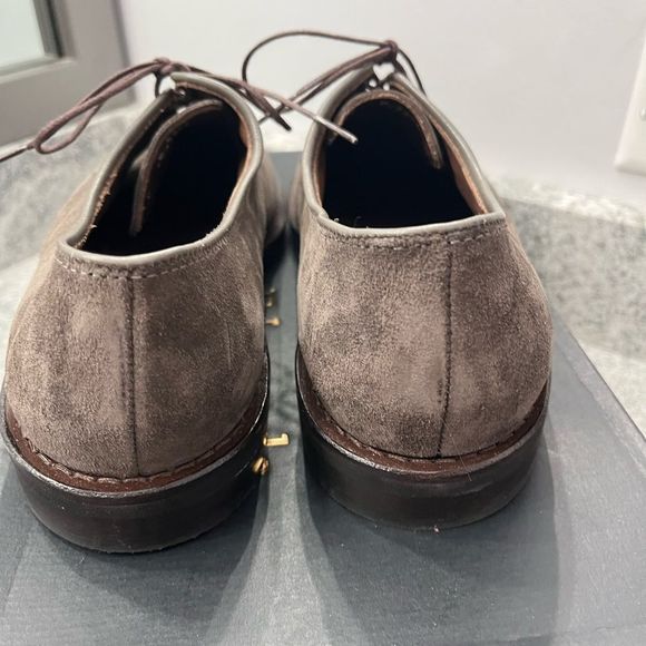 Allen Edmonds Gray Suede Oxfords main image 10